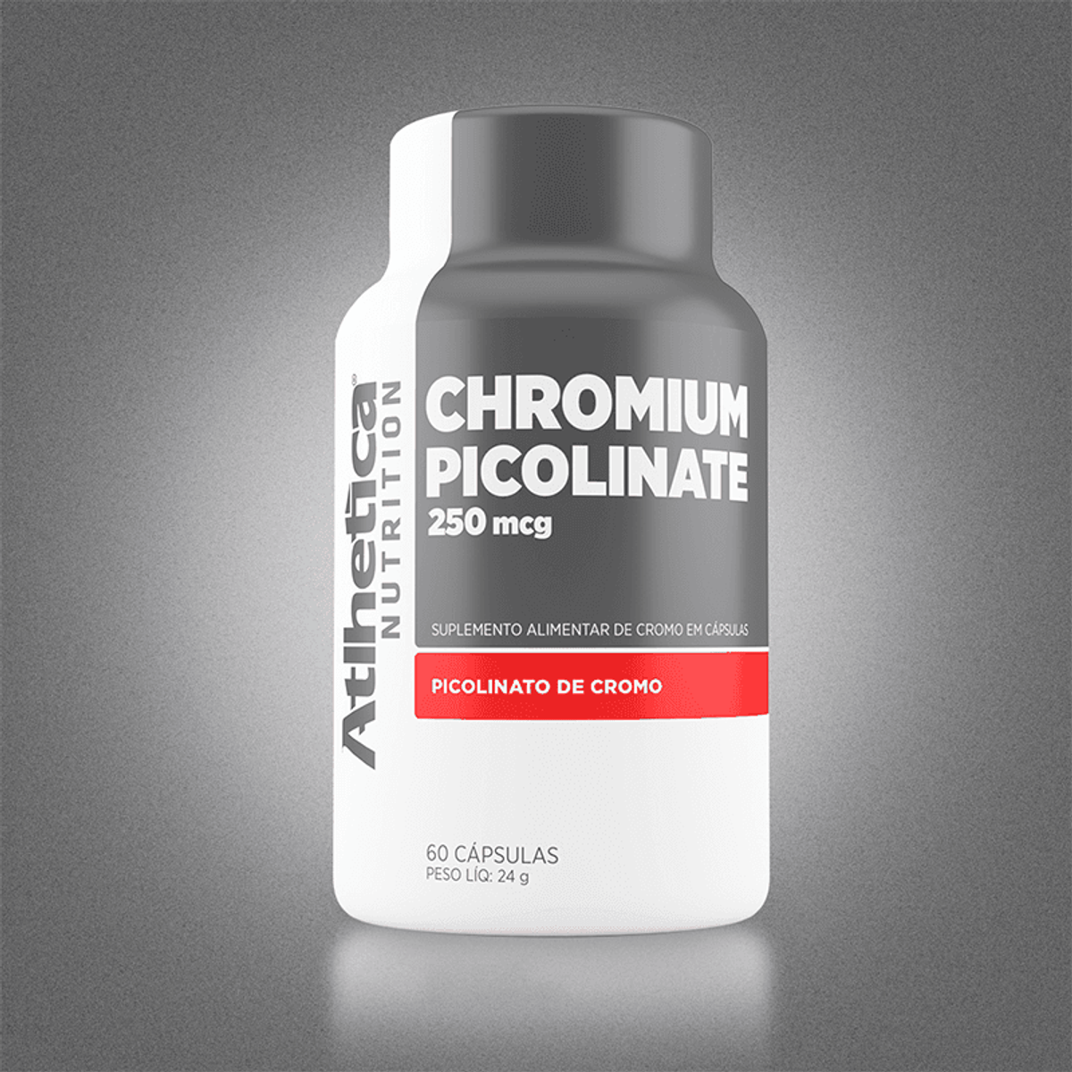 Chromium Picolinate 250 Mcg 60 Cápsulas Atlética Nutrion Wd 07